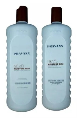 Pravana Moisture Rich Shampoo + acondicionador 1l Hidratación