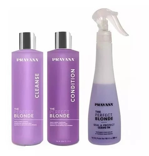 Perfect Blonde 325ml Shampoo + acondicionador + bifásico Matiza