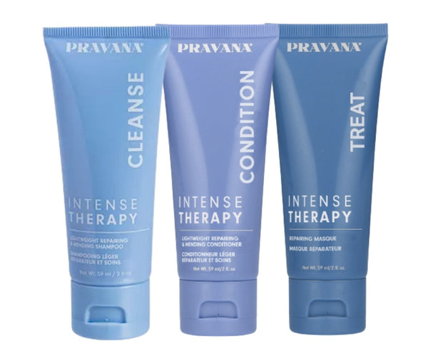 Pravana Intense Therapy Shampoo, Acondicionador Y Mask 59ml